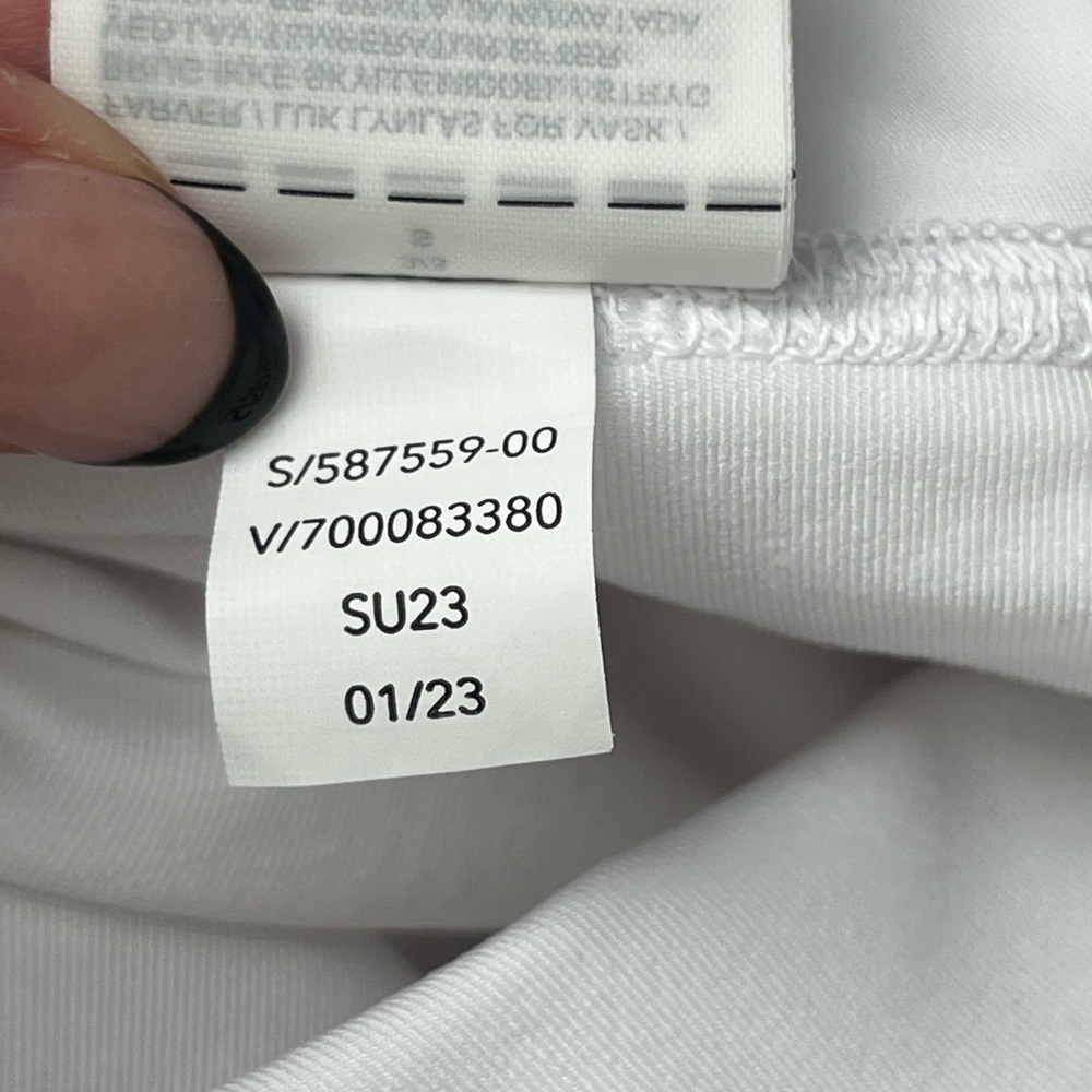 Athleta Ace mesh tennis golf skort white Small - Picture 9 of 12